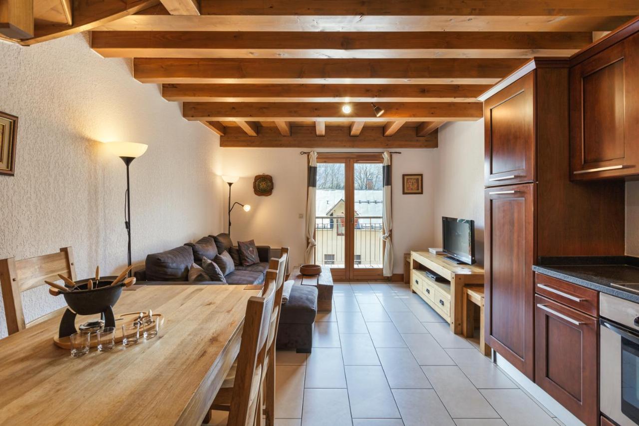 Chateau - Charming Apartment In The City Center With 3 Bedrooms - By Cozee Rentals Saint-Gervais-les-Bains Exterior foto